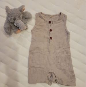 Linen romper